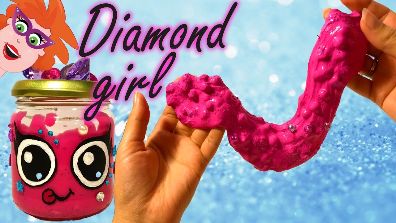 DIY zelf slijm maken met juweeltjes (kraaltjes) - ontmoet Diamond girl