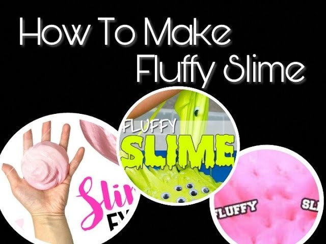 How To Make Fluffy Slime DIY With Shaving Cream No Borax