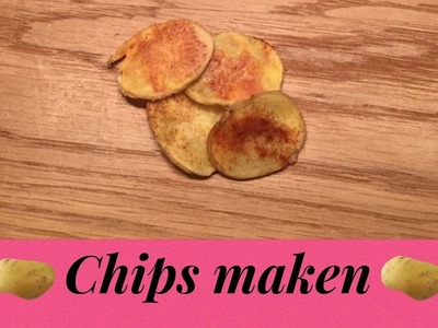 Chips maken in de magnetron - DIY