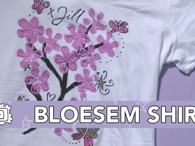 Jills Bonus DIY: Japanse bloesem shirt