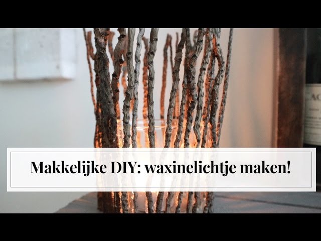Makkelijke DIY waxinelichtjes maken | Furnlovers
