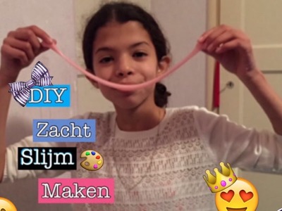 ♡DIY Zacht Slijm Maken | BrunetteDIY