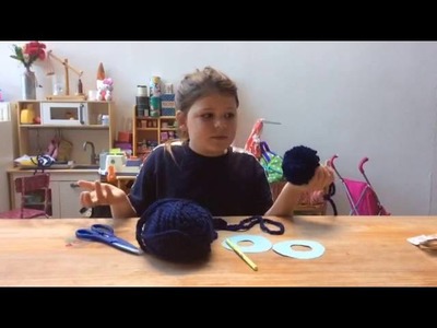 Caroline: hoe een pompon maken DIY