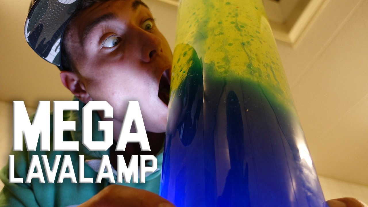 MEGA LAVA-LAMP MAKEN! DIY