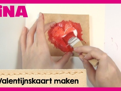 DIY: Valentijnskaart maken met Imke | Tina