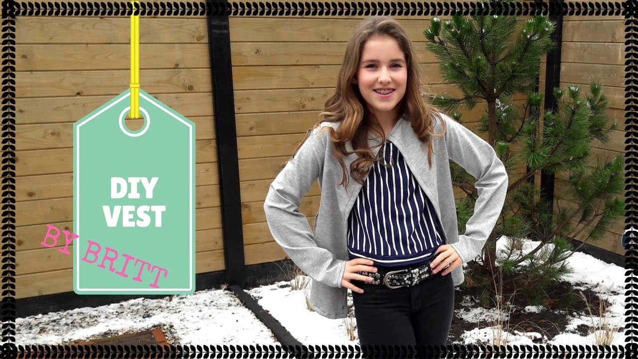 DIY vest | KNIPgirls Britt