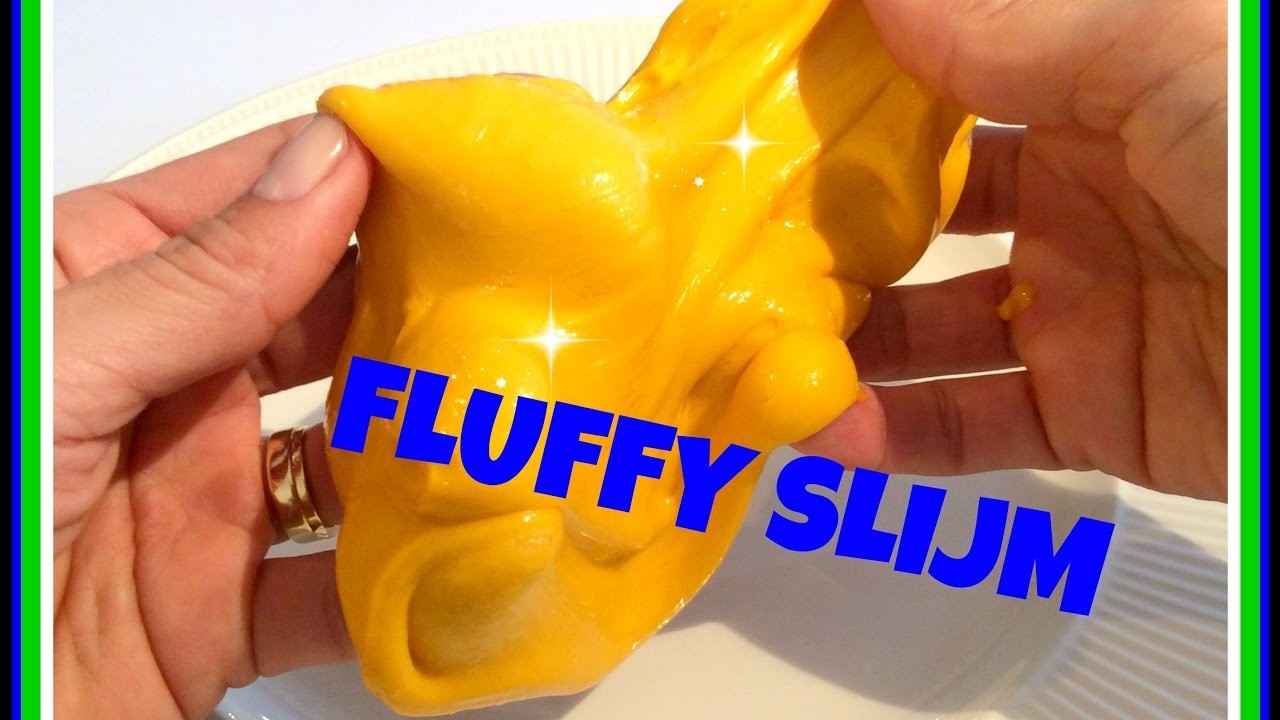 Fluffy Slijm- super duper easy!