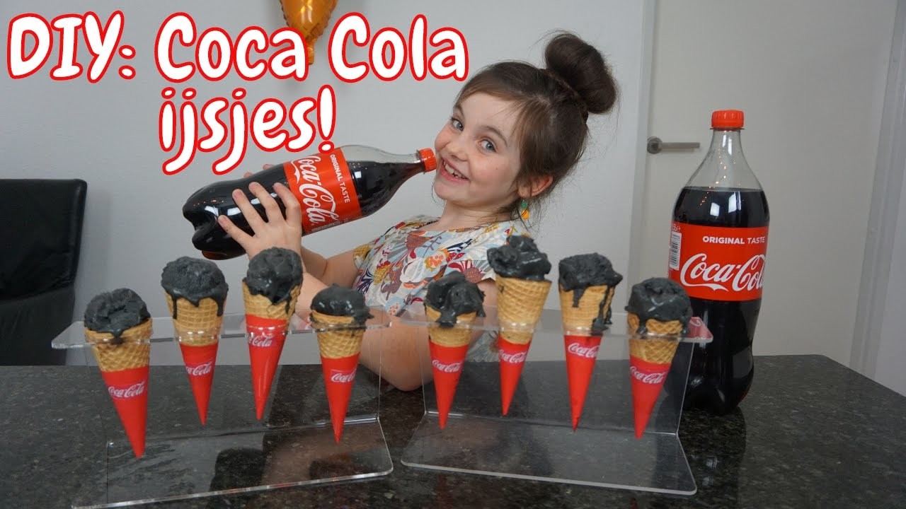 DIY - Zelf Coca Cola IJsjes maken - Bibi (Nederlands)