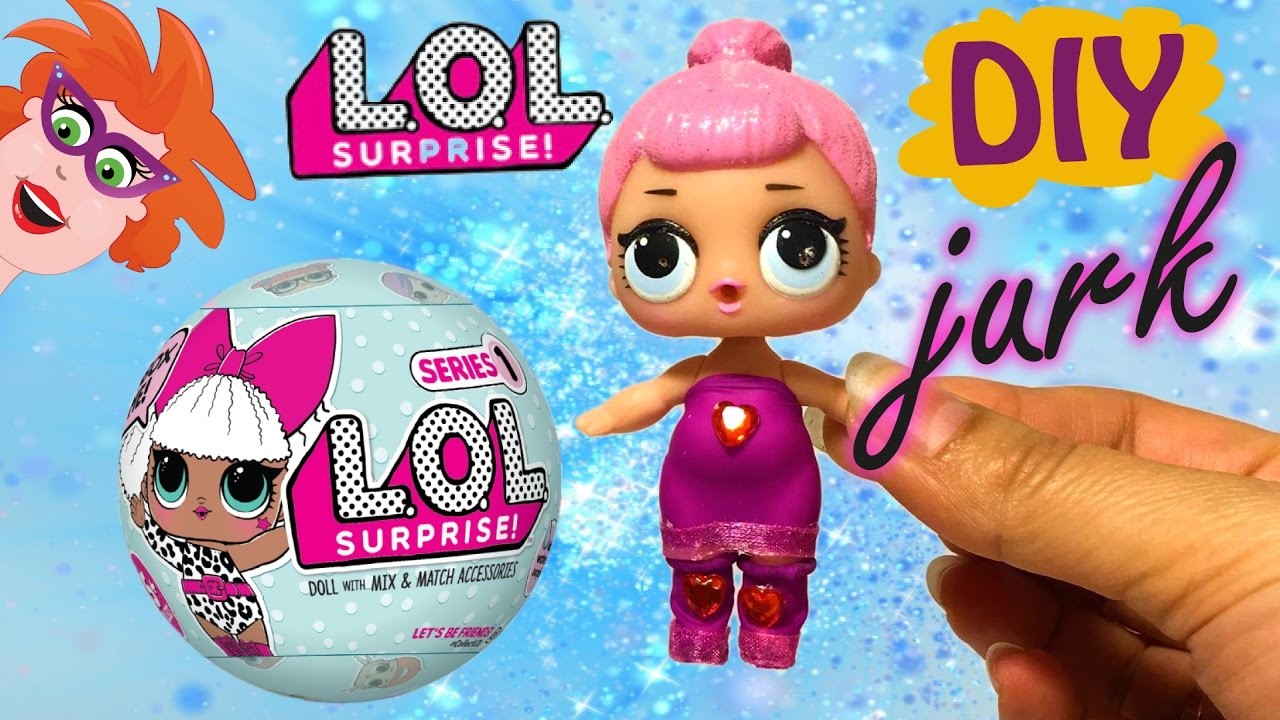 L.O.L. Surprise pop DIY - jurkje ontwerpen! (waterballon)