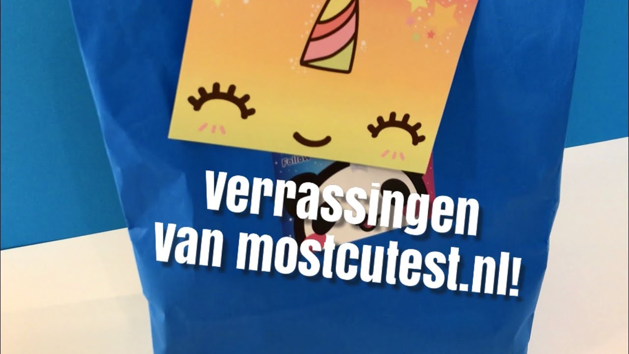200K volgers op TikTok! Unboxing Mostcutest.nl! (Snacks proeven)