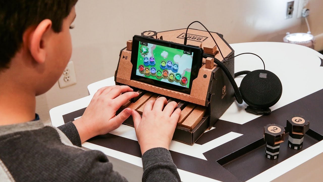 Kevin goes Labo: "Spelen met Nintendo karton!"