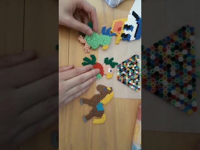 Leuke figuurtjes maken met strijkkralen