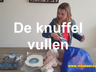 TeddyBeer - www.maakeenbeer.be | Maak je eigen knuffelbeer