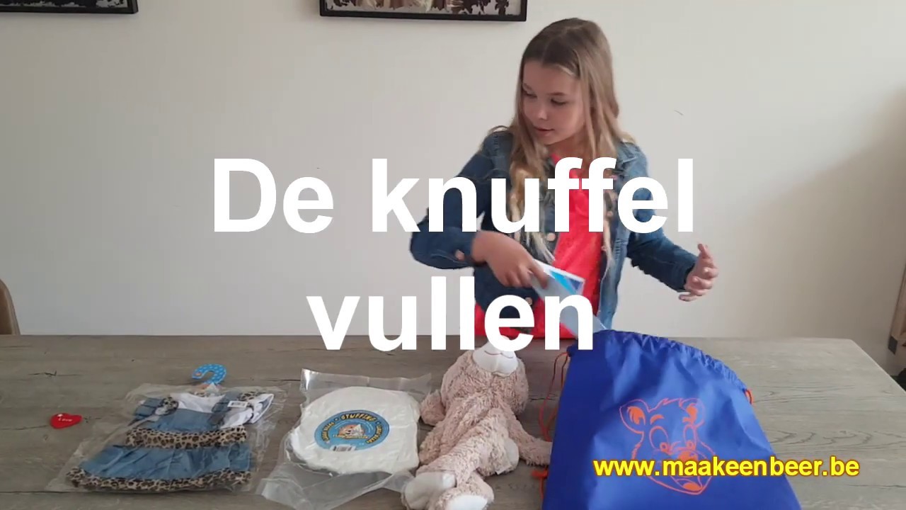 TeddyBeer - www.maakeenbeer.be | Maak je eigen knuffelbeer