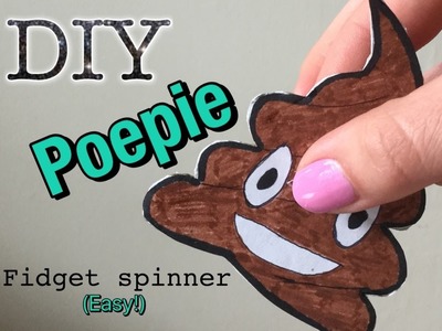 DIY FIDGET TOY MAKEN: POEPIE SPINNER KNUTSELEN ???? (EASY!) | DIY hand spinner maken  - Nederlands