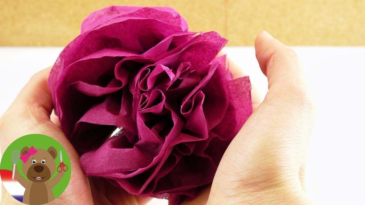 Versiering van servetten makkelijk zelf maken| Bloemen | Schattige versiering voor Oud & Nieuw