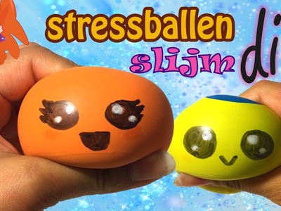 DIY Squishy, Slimy Stressballs! Cute & Kawaii