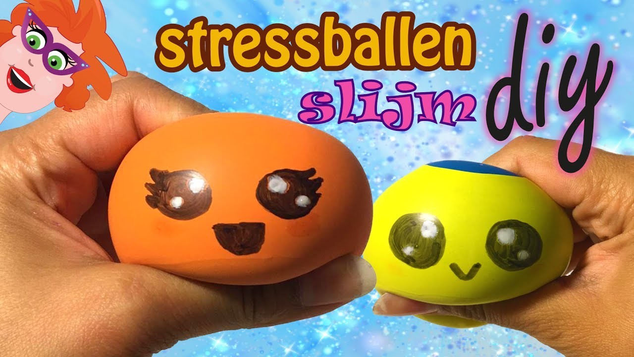 DIY Squishy, Slimy Stressballs! Cute & Kawaii