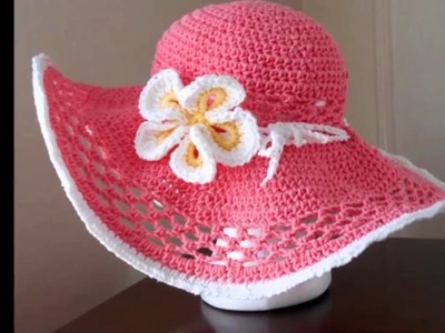 Crochet Beach Hats