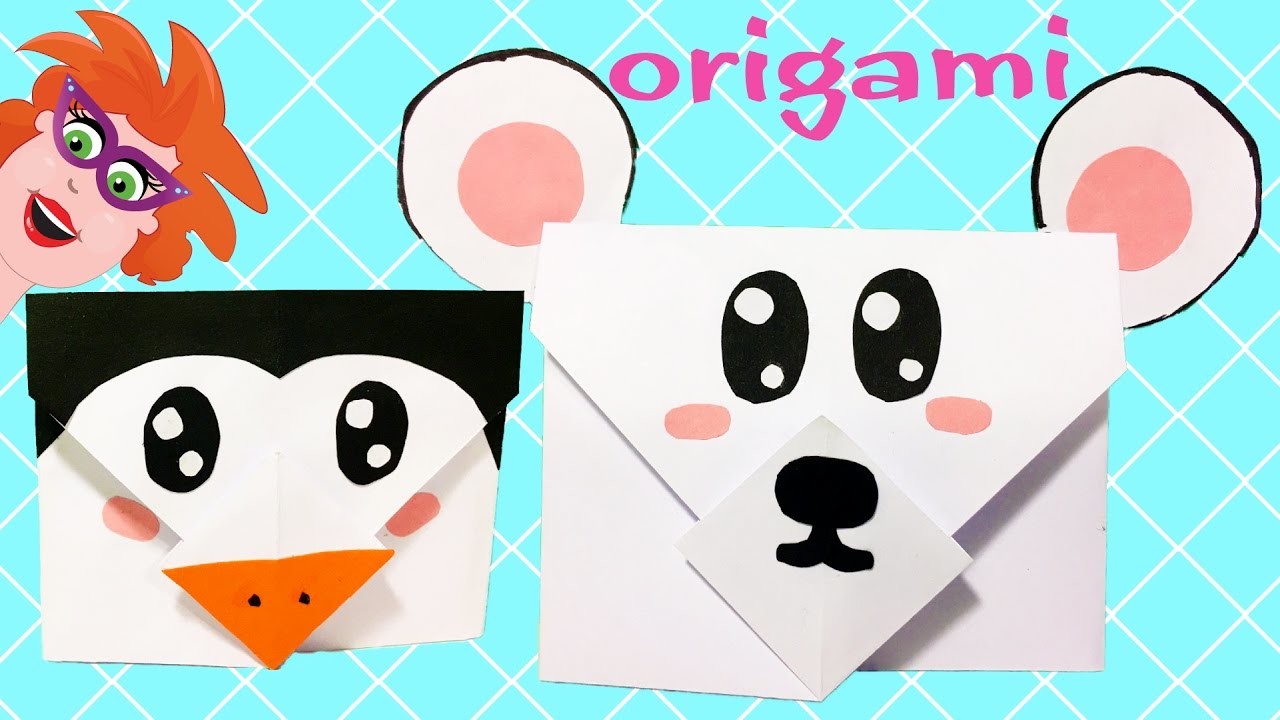 Origami enveloppen maken van papier