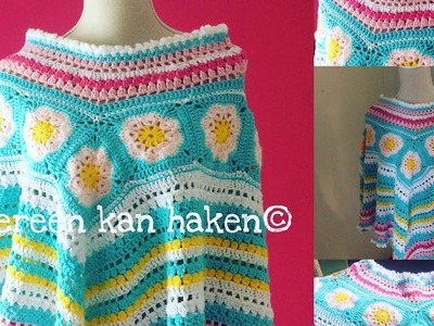 ❤ #iedereenkanhaken #crochet #haken #zomerponcho #instacrochet #ibizastyle #Sissy, #diy #beginners.