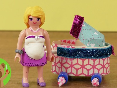 Playmobil kinderwaren zelf maken voor Playmobil's Next Top Model Romy | DIY voor zwangere playmobil