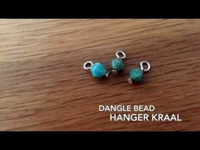 Diy sieraden: dangle bead.hanger kraal