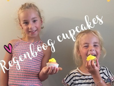 DIY | Regenboog Cupcakes | Amber #6 (Nederlands)
