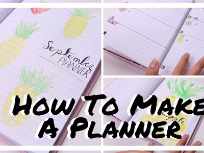 How To Make A Planner | R O S A L I E