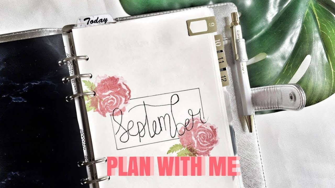 PLAN WITH ME - September set-up  | Planner.Bullet Journal