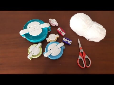 Pompon maken met een Clover Pom-Pom Maker ♥ DIY