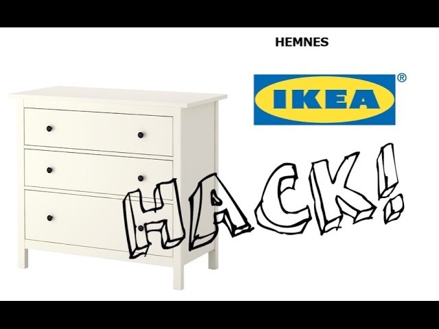 Een baby commode bouw je zelf - baby dresser - tuto table  a langer - simple DIY IKEA hack