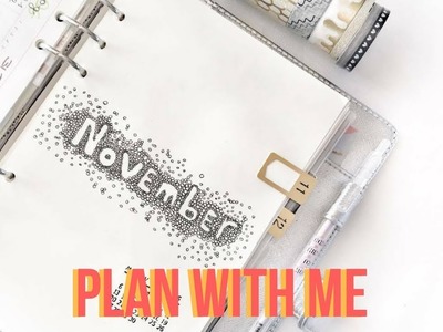PLAN WITH ME -  November set-up | Planner.Bullet Journal
