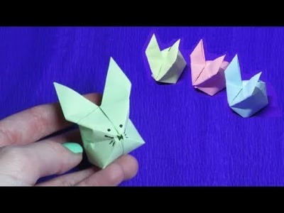 Konijntje.haas vouwen | Origami (met uitleg)