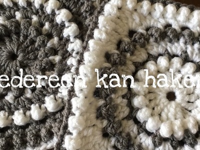 ♥️ ❤ #Iedereenkanhaken #Haken #crochet #tutorial #Woondeken #Granny #Square "Circle of Friends" #diy