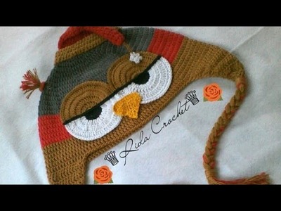 Hat owl crochet || amigurumi crochet || owl crochet