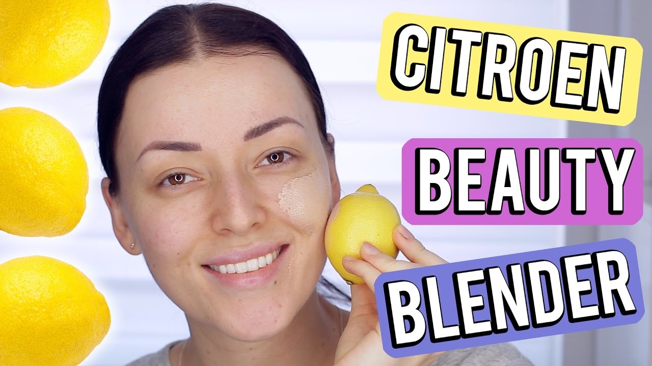 DIY budgetproof beautyblender ❤ gebruik een citroen! | Beautygloss