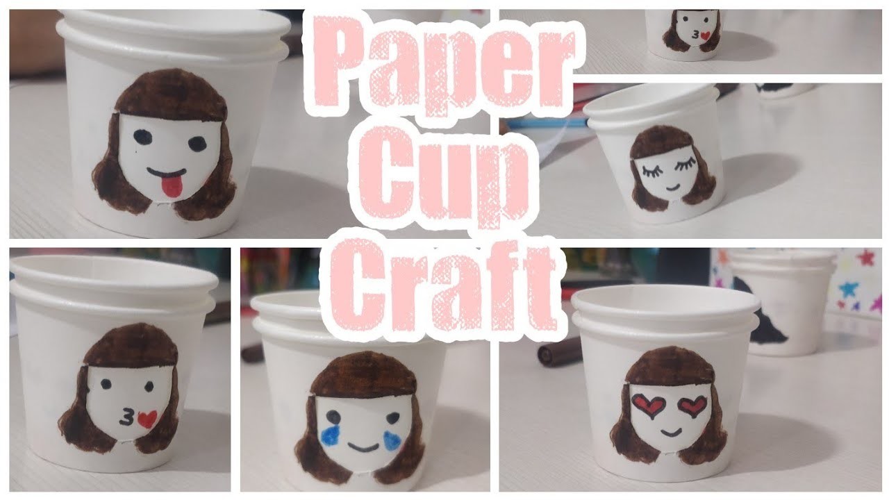 5-minute Paper Cup Craft