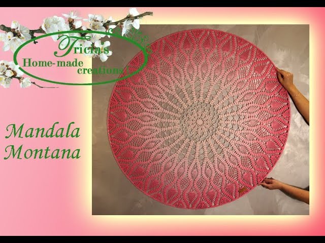 "Mandala Montana"110 cm haken
