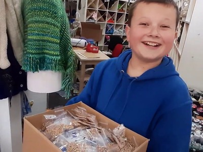 De winkel leeghalen.