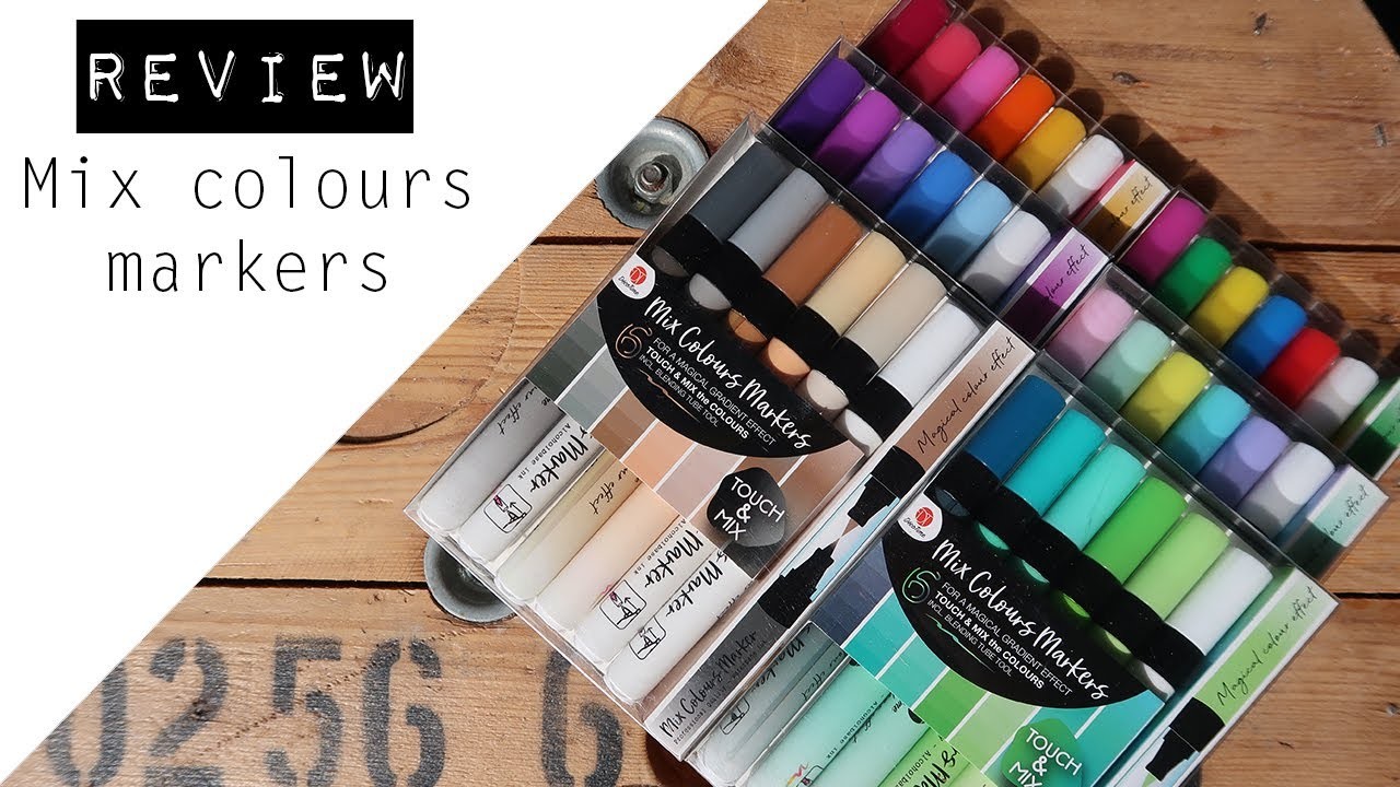 REVIEW || Mix colours markers Decotime