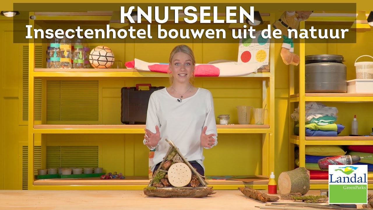 Insectenhotel - Knutselen #4 [Landal TV]