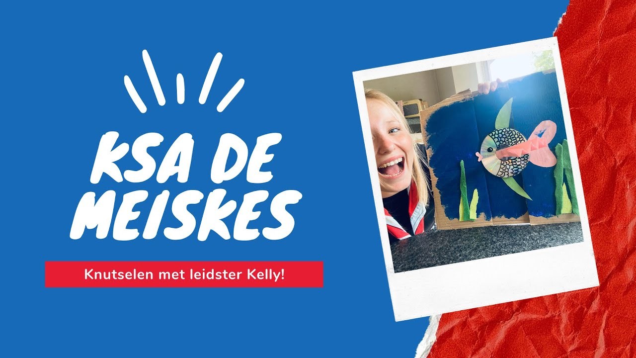 Knutselen met leidster Kelly!