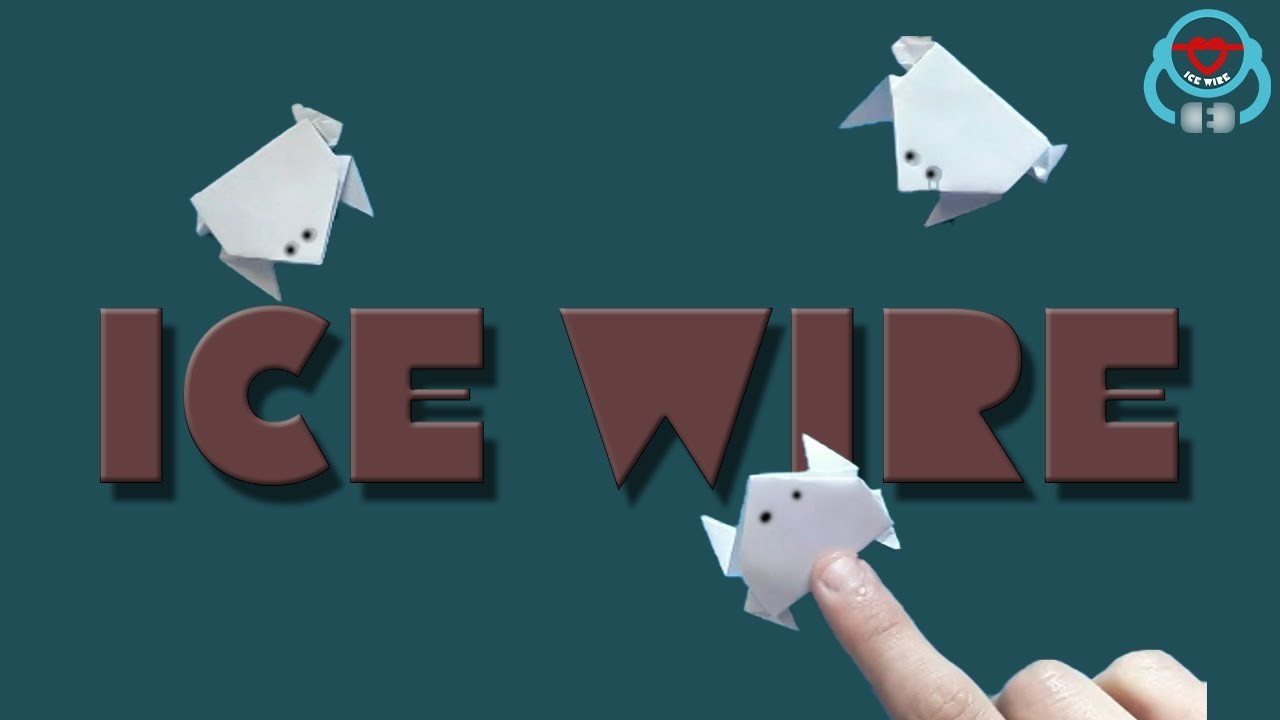 Origami - Kikker | DIY by ICE Wire
