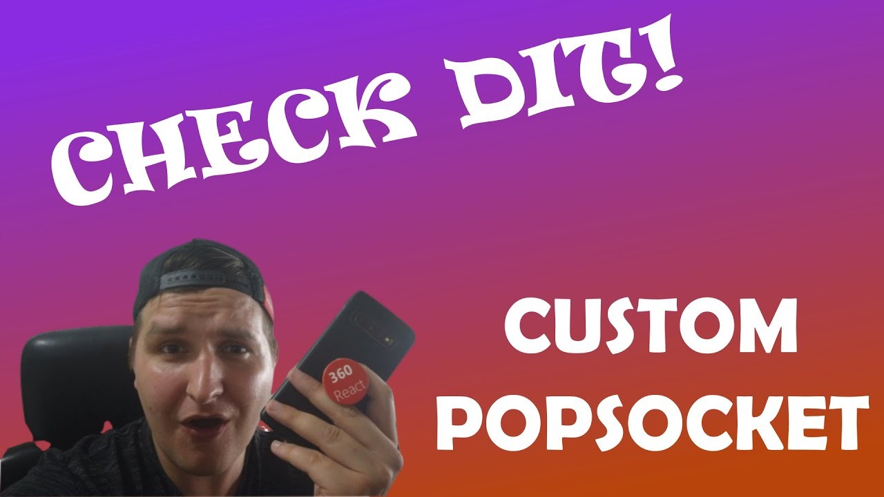 PRODUCT REVIEW - CUSTOM #POPSOCKET MAKEN!