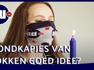 Waarom zelf een mondkapje maken niet altijd verstandig is | NU.nl