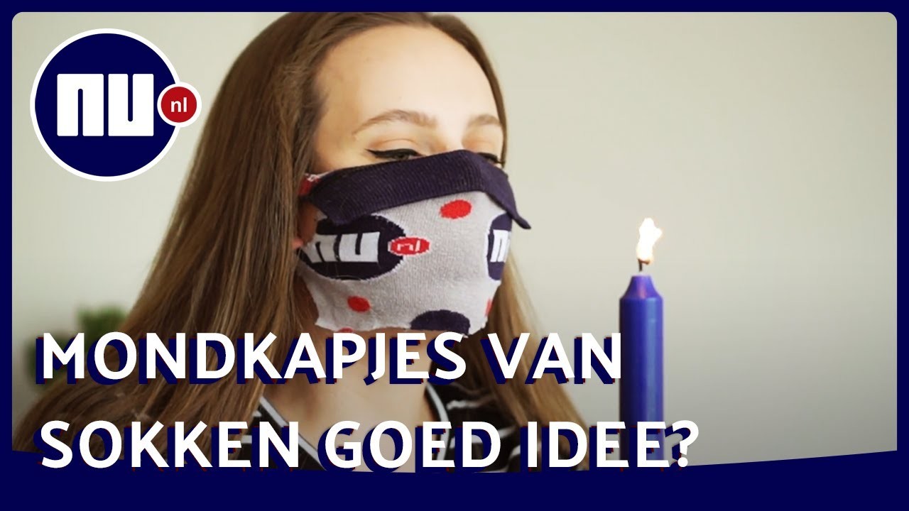 Waarom zelf een mondkapje maken niet altijd verstandig is | NU.nl