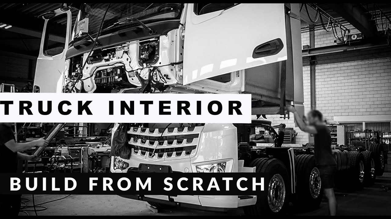 Hoe bouw je een vrachtwagen interieur? Eerste werkzaamheden van Special Interior Dronten!