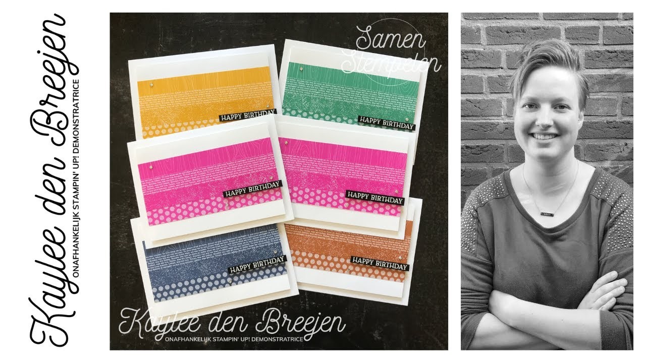 NL Stampin' Up! - In Color Kaarten