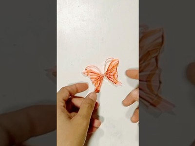 Super Easy Origami Paper Folding Butterfly #origamibutterfly